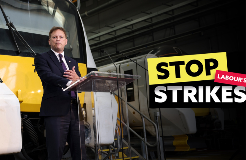 Let’s stop Labour’s strikes and build a better railway
